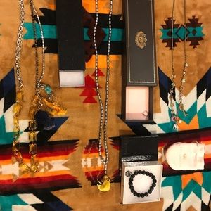 JuicyCouture necklaces and bracelet